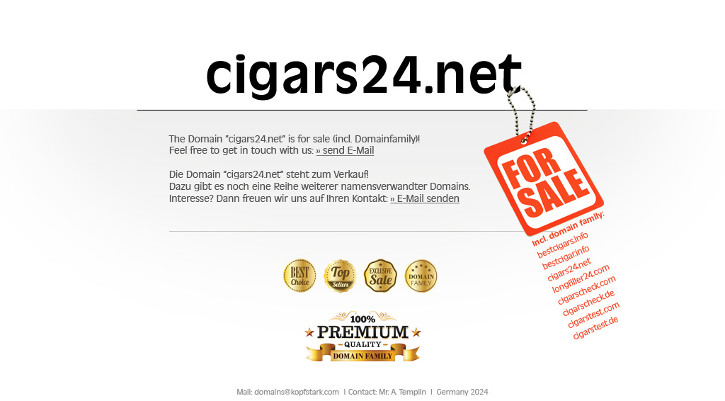 cigars24.net for sale!